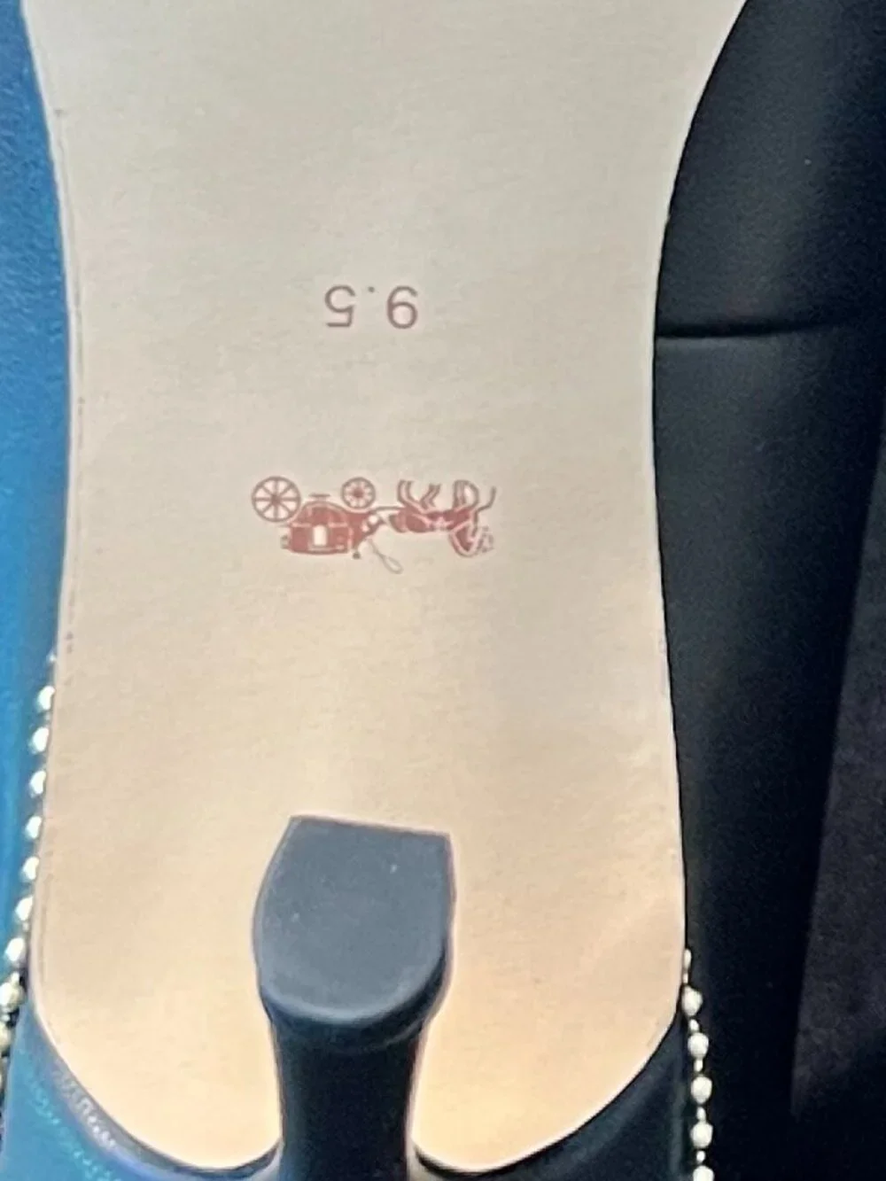 Coach Samantha Leather Pump NIB 9.5